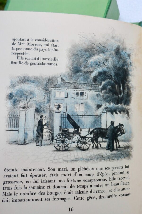 FLAUBERT, Gustave L'ÉDUCATION SENTIMENTALE. Illustrations de Bécat – Image 9