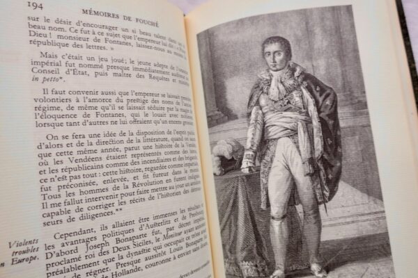 FOUCHE MEMOIRES COMPLETS ET AUTHENTIQUES DE JOSEPH FOUCHE, DUC D'OTRANTE – Image 4