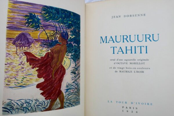 Jean Dorsenne Mauruuru Tahiti