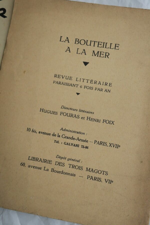 La bouteille à la mer poèmes-contes-nouvelles – Image 12