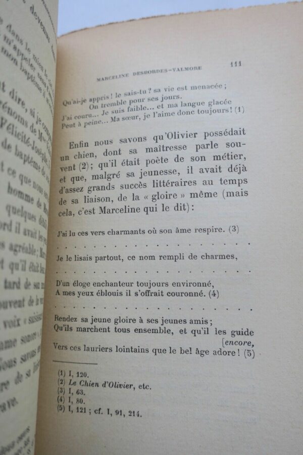 Marceline Desbordes-Valmore d'après ses papiers inédit + envoi – Image 6