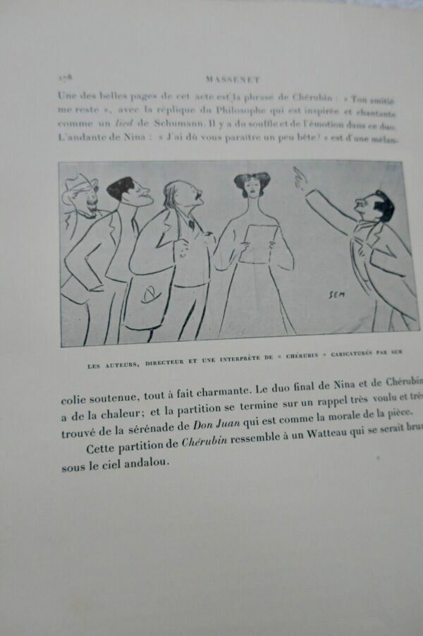 Massenet. L' Homme . Le Musicien. Illustrations et Documents Carteret 1908 – Image 19