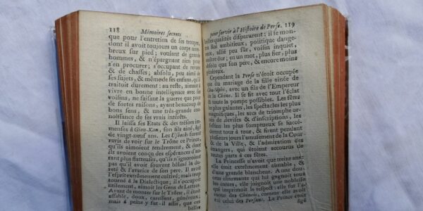 Mémoires secrets pour servir a l'histoire de Perse 1759 – Image 6