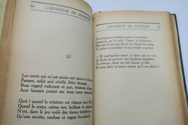 NOAILLES, Anna de Ctesse L'HONNEUR DE SOUFFRIR + dédicace... – Image 6