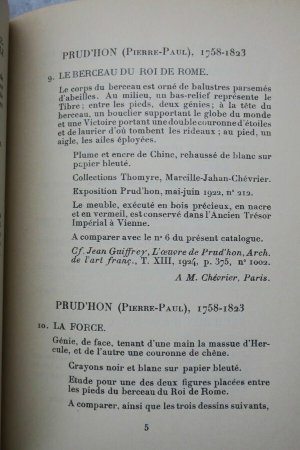 Napoléon Souvenirs du Roi de Rome Musées Nationaux, 1932. Musée de l'Orangerie – Image 5