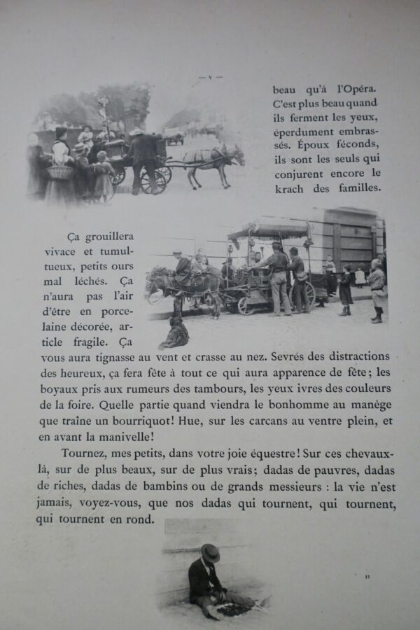 Paris MONTORGUEIL  Croquis parisiens. Les plaisirs du Dimanche 1896 – Image 9