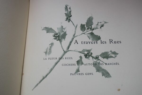 Paris Montorgueil Skizzenbuch Parisiens. die Freuden Der Dimanche 1896 – Image 6