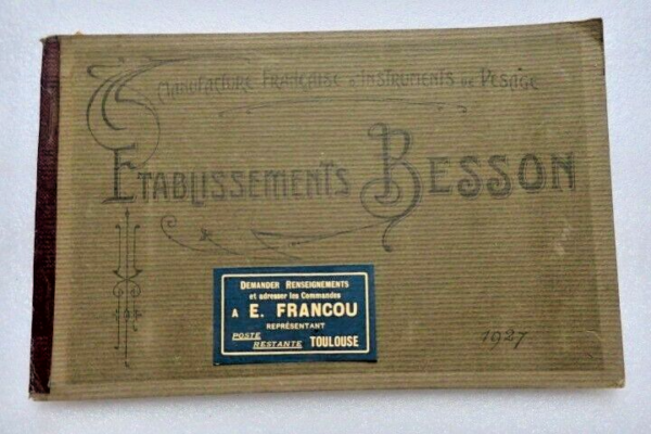 Pesage Catalogue Manufacture Française d'Instruments de Pesage Ebts Besson – Image 3