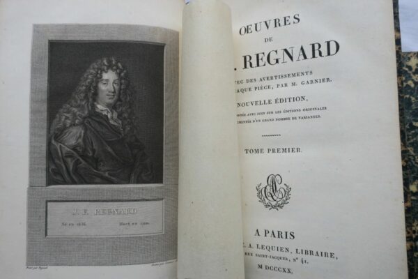 Régnard Oeuvres de J.F. Regnard 1820 – Image 8