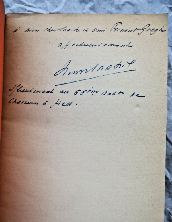 Romain Rolland contre la France + dédicace – Image 7