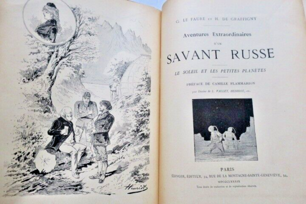 Russie GRAFFIGNY H. de Aventures Extraordinaires d'un Savant Russe – Image 9