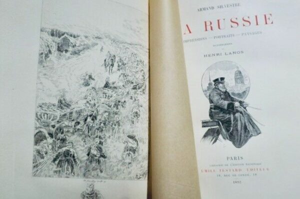 Russie SILVESTRE La Russie. Impressions - Portraits - Paysages 1892