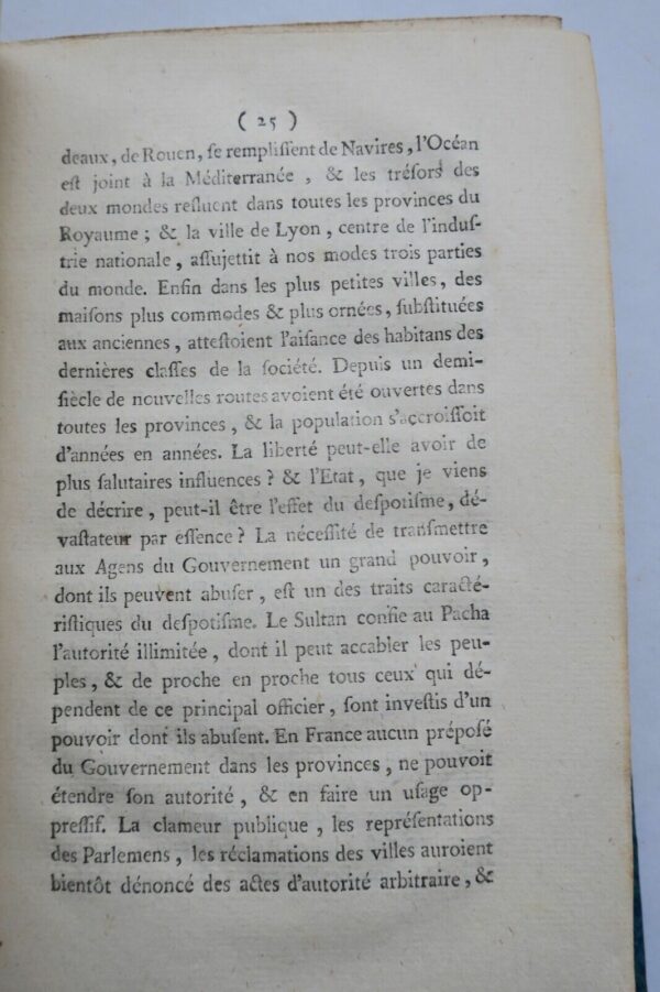 Senac Governo, Di Moeurs, E Di Condizioni IN Francia 1795 – Image 8