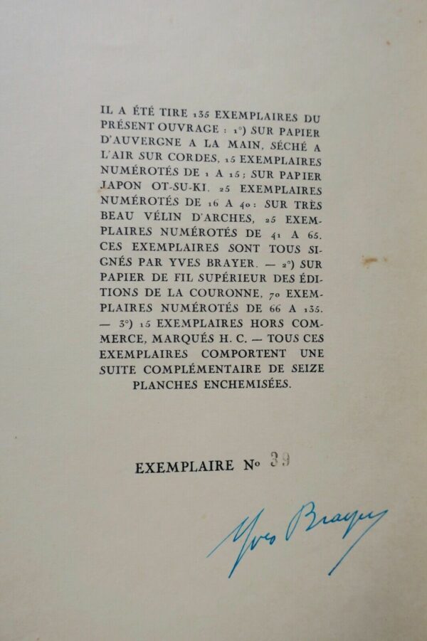 Taureaux Mérimée Prosper Lettre de Madrid. Les Combats de Taureaux Y. Brayer – Image 8