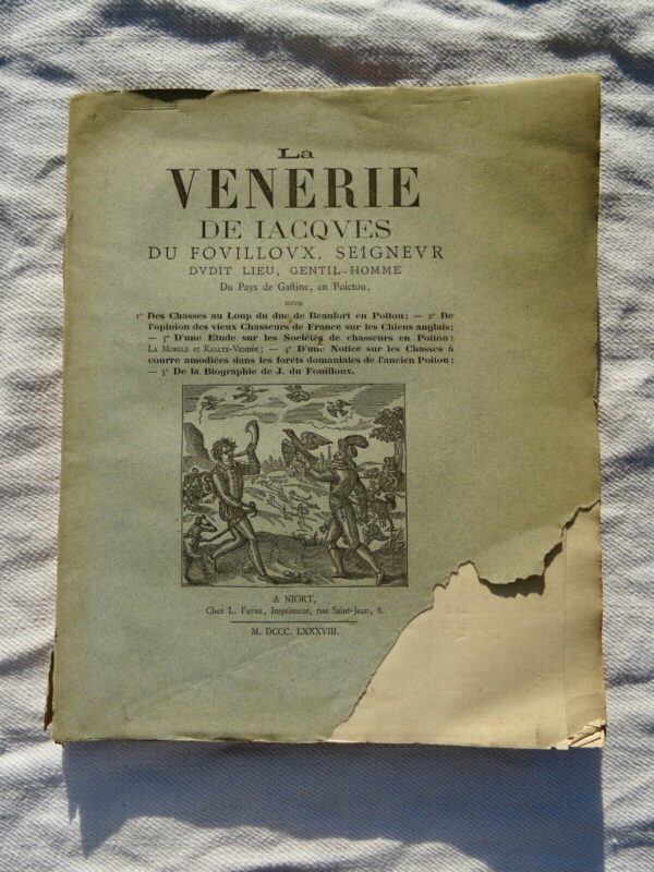 VENERIE DE IACQVES DU FOVILLOUX 1888 – Image 3