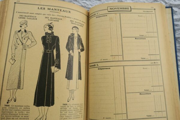 agenda du petit écho de la mode 1935 – Image 14