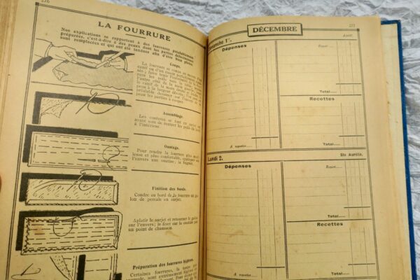 agenda du petit écho de la mode 1935 – Image 3