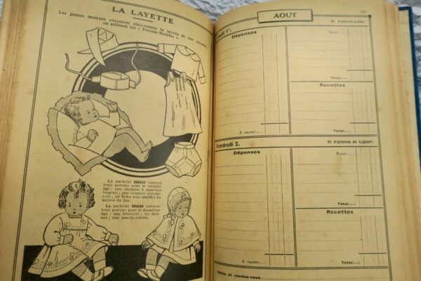 agenda du petit écho de la mode 1935 – Image 4