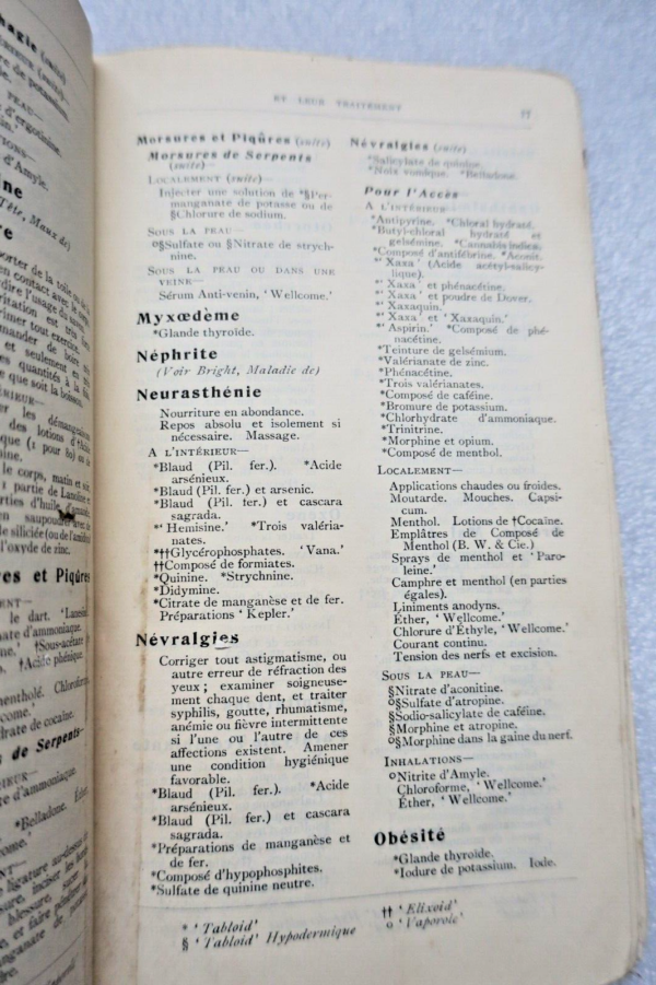 agenda médical Wellcome circa 1909 – Image 10