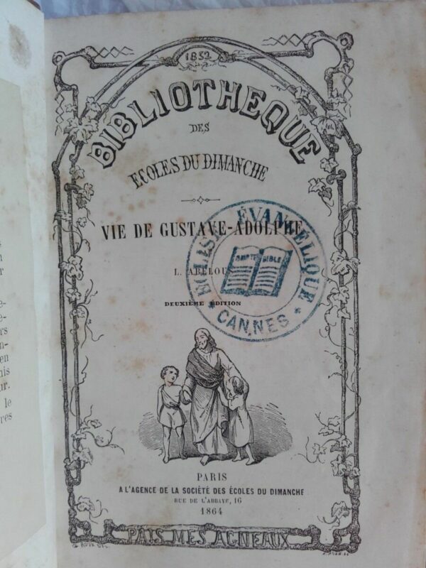 bibliothèque des dimanche vie de Gustave Adolphe 1864 – Image 5