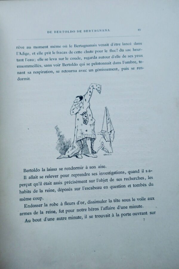 contes et histoires illust-Gillot 1883 Aventures de Bertoldo de Bertagnana – Image 3