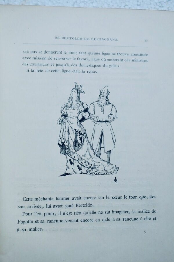 contes et histoires illust-Gillot 1883 Aventures de Bertoldo de Bertagnana – Image 4