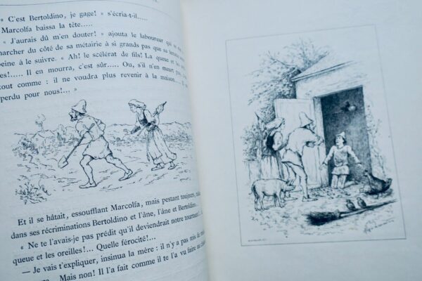 contes et histoires illust-Gillot 1883 Aventures de Bertoldo de Bertagnana – Image 6