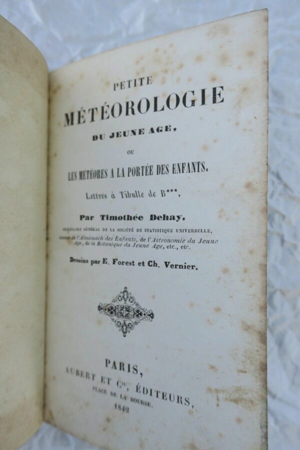 météorologie petite météorologie du jeune age 1842 – Image 4