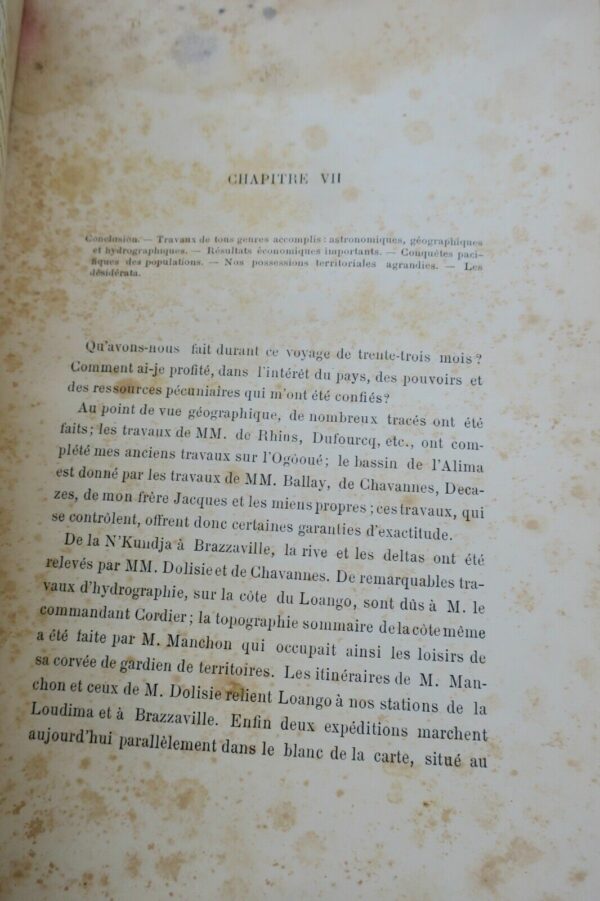 Afrique Conférences & lettres trois explorations dans l'ouest africain de 1875.. – Image 4