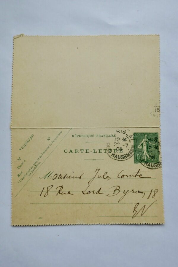 Alfred Berl lettre autographe manuscrite – Image 3