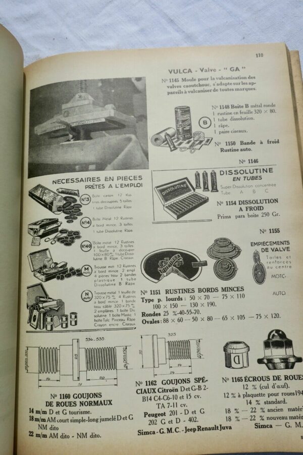 Auto-industrie catalogue 1949 G. Daignan AUCH – Image 13