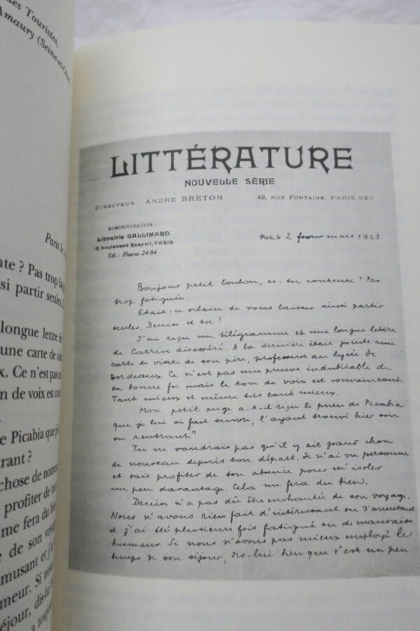 BRETON ANDRÉ LETTRES À SIMONE KAHN – Image 12