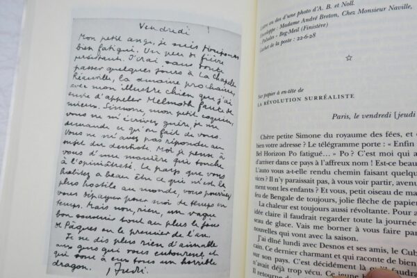 BRETON ANDRÉ LETTRES À SIMONE KAHN – Image 9