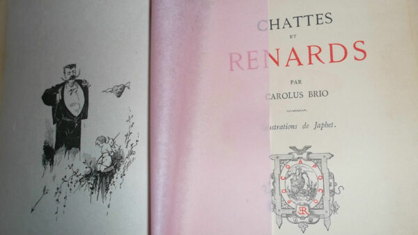 Chattes et renards       1883, illustré par Japhet Carolius Brio