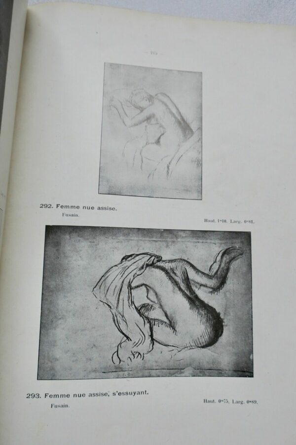 Degas, Edgar Catalogue des tableaux, pastels et dessins par Edgar Degas 1919 – Image 6