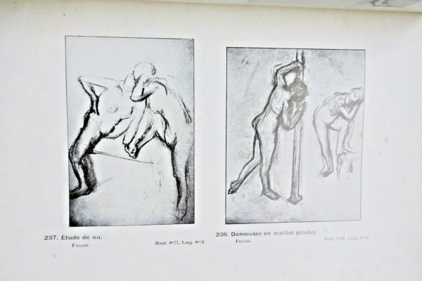 Degas, Edgar Catalogue des tableaux, pastels et dessins par Edgar Degas 1919 – Image 7