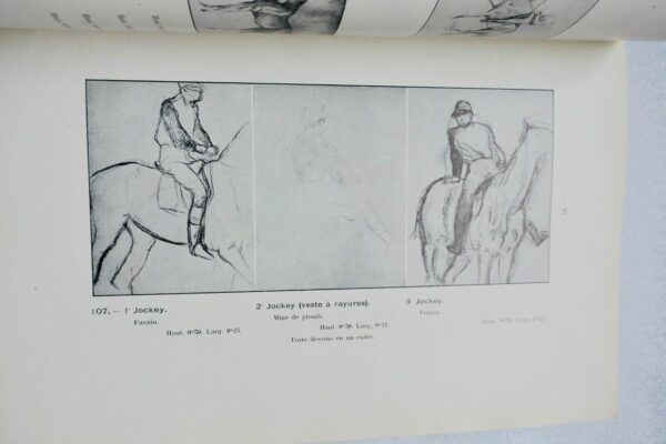 Degas, Edgar Catalogue des tableaux, pastels et dessins par Edgar Degas 1919 – Image 10