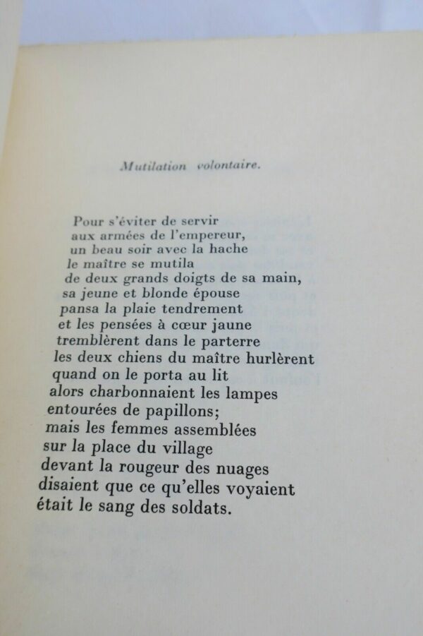 FOLLAIN Jean Poèmes et prose choisis. Gallimard NRF, 1961 – Image 7