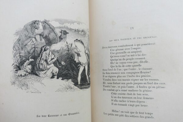 Fables. Illustrées par J.-J. Grandville FLORIAN LA FONTAINE – Image 16