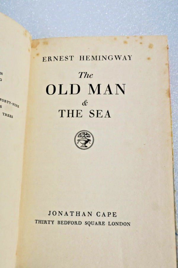 Hemingway, Ernest The Old Man and the Sea – Image 5