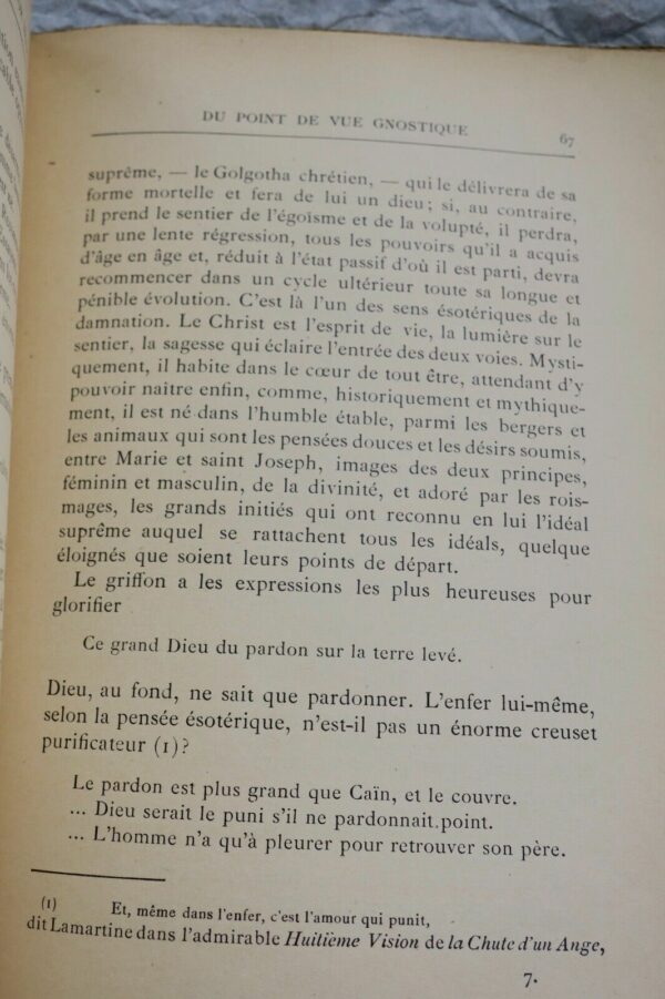 Hugo  Essai sur la philosophie de Victor Hugo, du point de vue gnosti + dédicace – Image 6