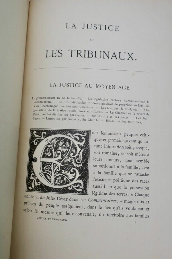 JUSTICE ET LES TRIBUNAUX IMPOTS MONNAIES ET FINANCES 1888 – Image 11