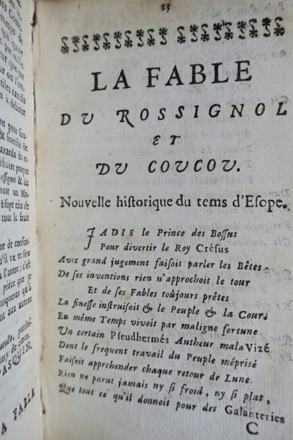 Le prothee la fable du rossignol et du coucou, le renard pris au trebuchet.. ... – Image 4