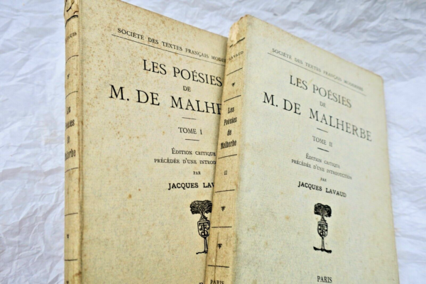 MALHERBE (M. de) poésies de M. de Malherbe