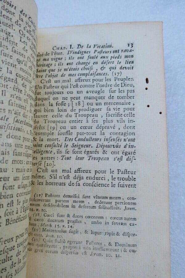 Pasteur Traité des devoirs d'un pasteur qui veut se sauver 1757 – Image 6