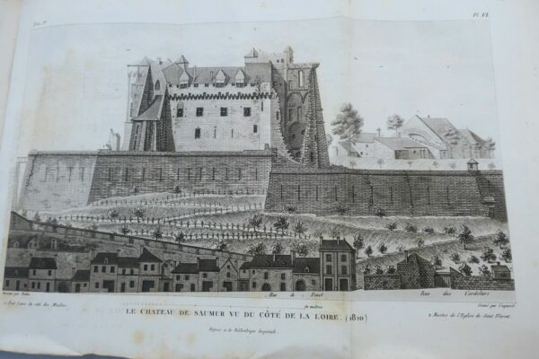 SAUMUR Bodin Recherches historiques sur la ville de Saumur 1812 – Image 11