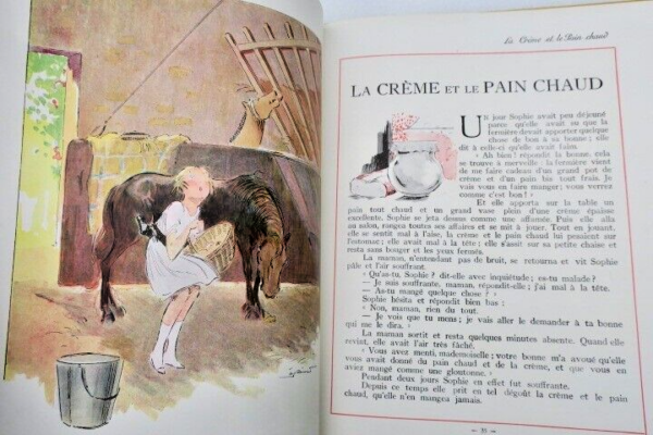 SEGUR COMTE DE LES MALHEURS DE SOPHIE illustré par Pécoud – Image 7