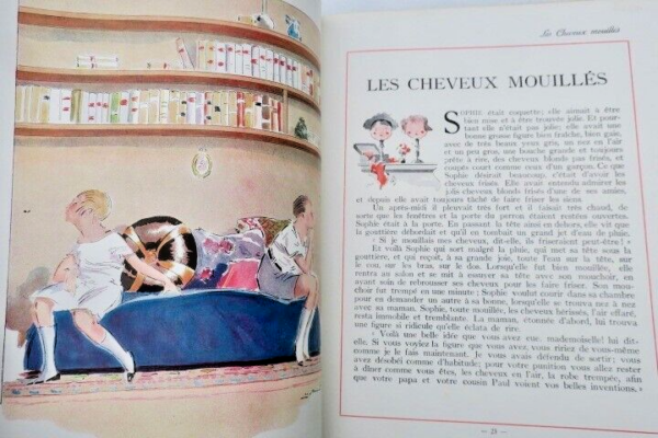 SEGUR COMTE DE LES MALHEURS DE SOPHIE illustré par Pécoud – Image 9