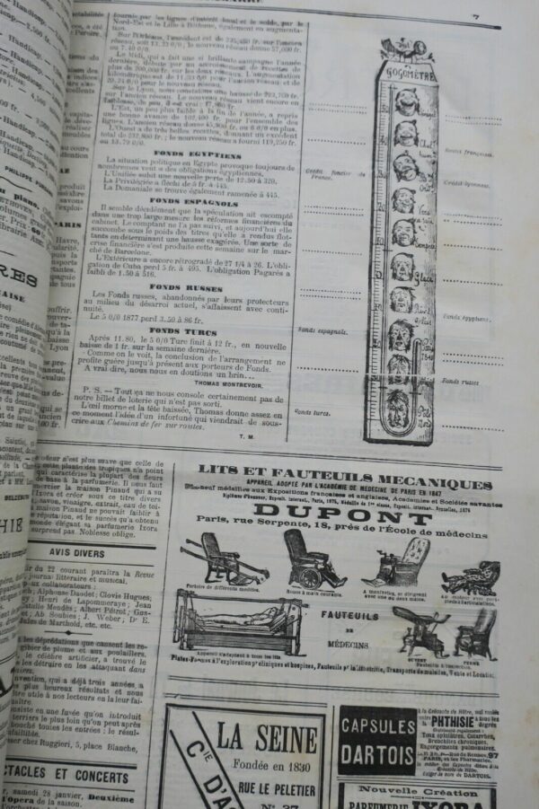 Satire The Tintamarre is a French satirical weekly 1882 – Image 15