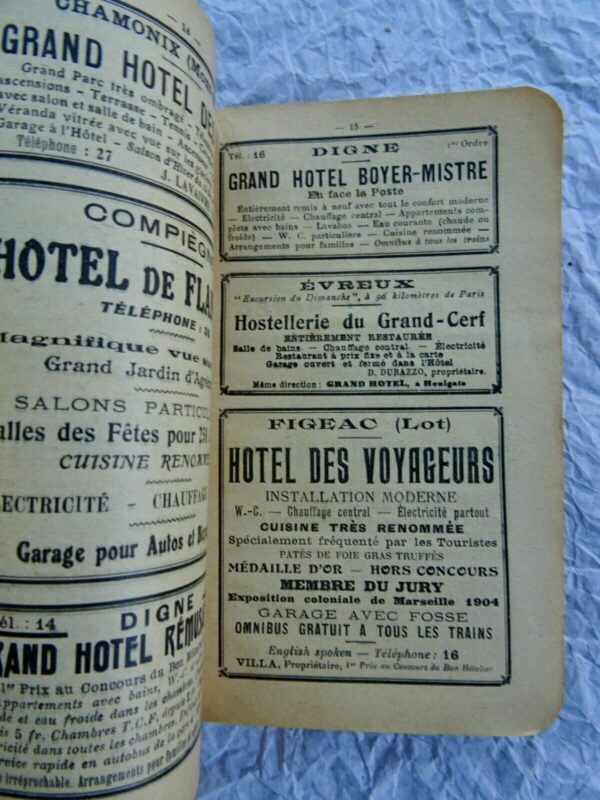 TOURING-CLUB de FRANCE 1914 annuaire – Image 7